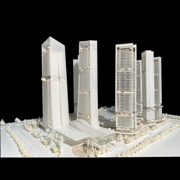 ODM 3D Print Architectural Model Building HSA 1:1000