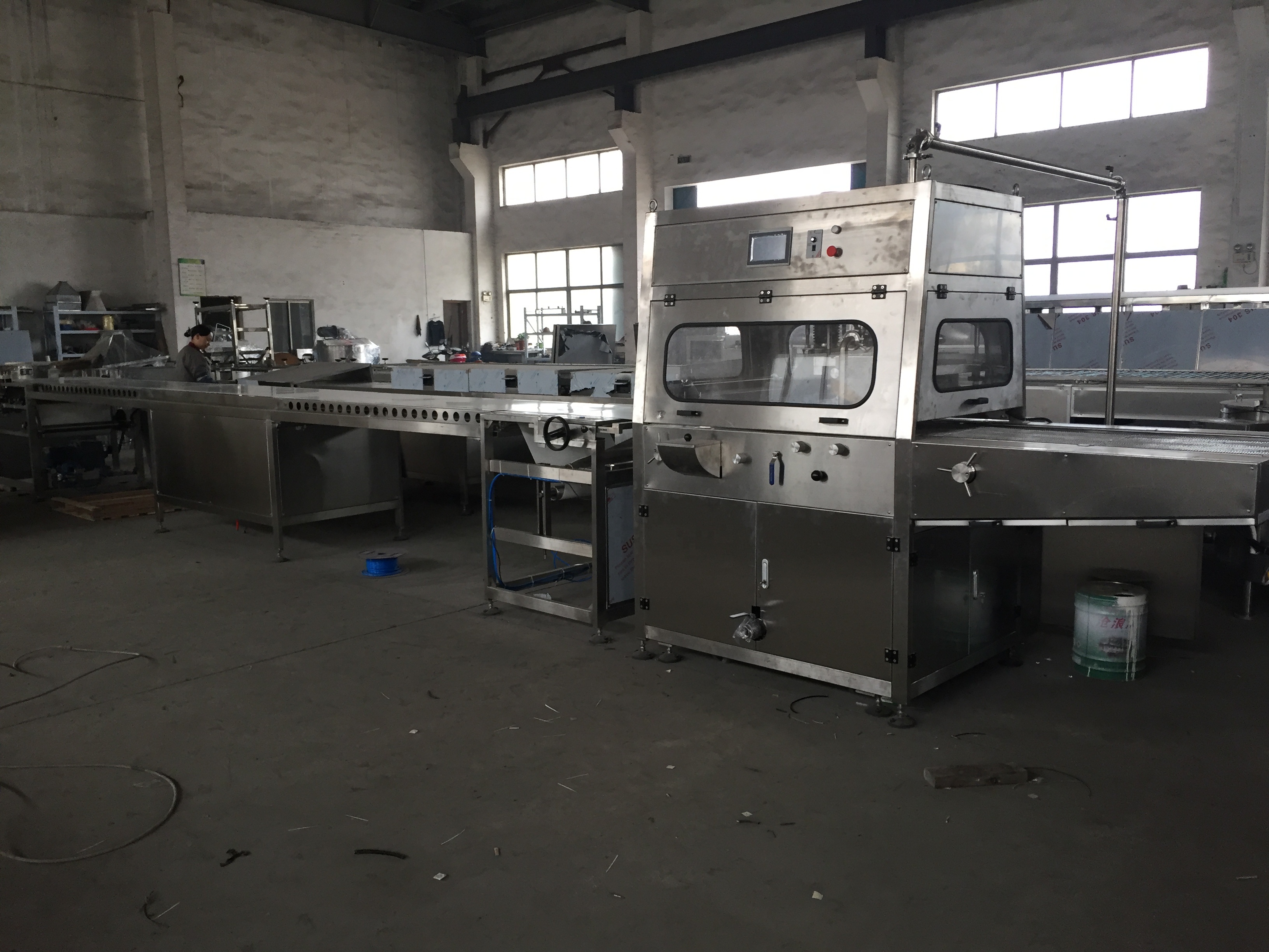100 to 2000kgs per hour Chocolate Coating Machine
