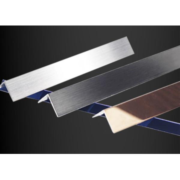 Commercial Stainless Steel Wall Corner Guards Brushed SUS304 2.7m Long