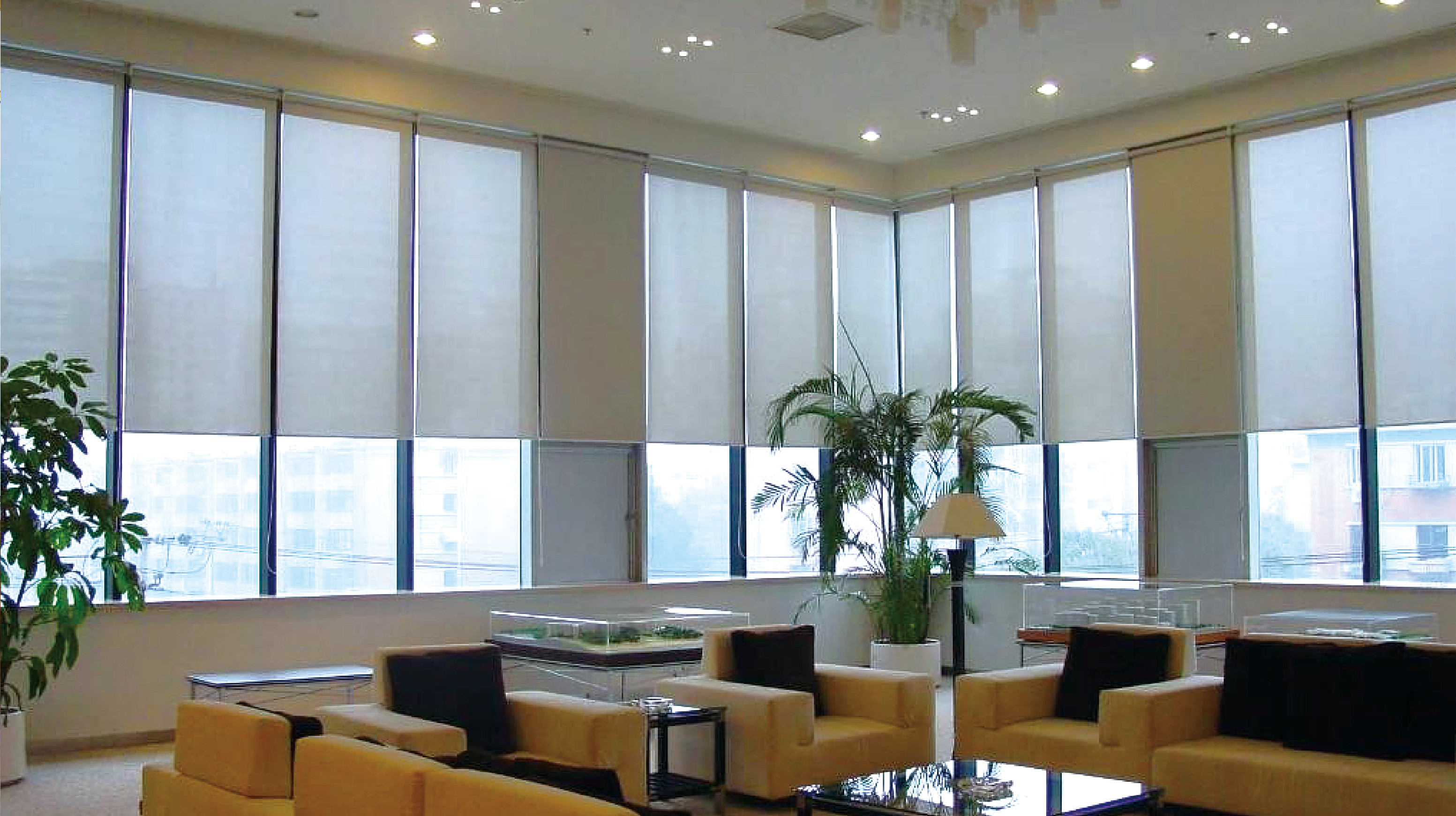 Buy cheap Building Shade Custom Electric Blinds External Electric Architectural product