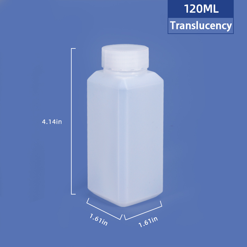 Silkscreen Printing Reagent Containers Plastic Packaging Bottles For Laboratory Chemicals