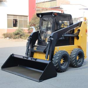 Mini Wheel Skid Steer Loader For Infrastructure Construction