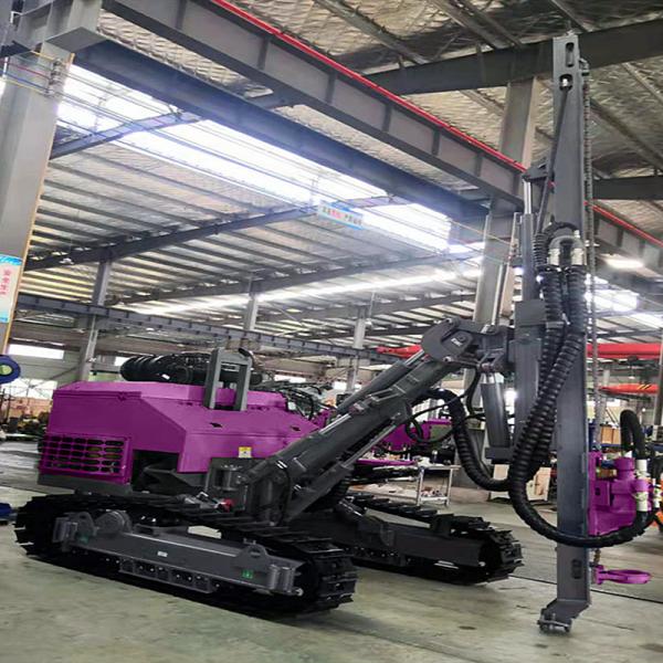 Hydraulic Blast Hole 30m Deep DTH Drilling Machine Mining Machinery Crawler Drilling Rig