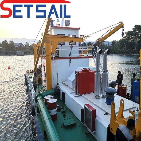 Capacity 1400m3 Water Flow 7000m3 hydraulic Cutter Suction Dredger
