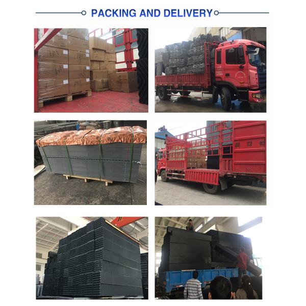 Counter Flow PVC Cooling Tower Fills 0.3mm Thick Matt PVC Plastic Sheet