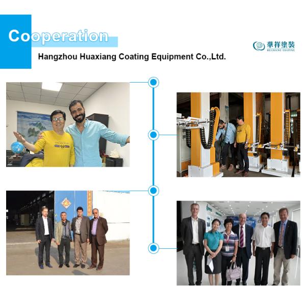 Powder Coating Reciprocating Spraying Machine Automatically Smooth Operation