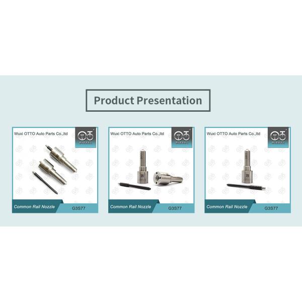 G3S77 Denso Common Rail Nozzle 293400-0770 for MITSUBISHI 295050-1760 Injectors