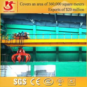 China Double girder grab bucket crane manufacture gantry crane for sale on sale