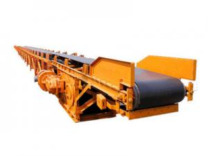 Buy cheap Conveying Hoisting Machine Rubber Mobile Inclined Belt Conveyor product