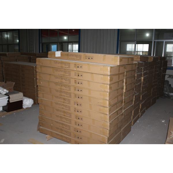 High Gloss Plain Particle Board Kitchen Cabinets Formaldehyde Free Raw Material