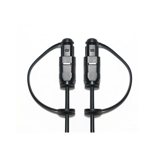 Factory Outlet Toslink Optic Audio Cable PMMA Black PVC With Dust Cap extra thin for Soundbar