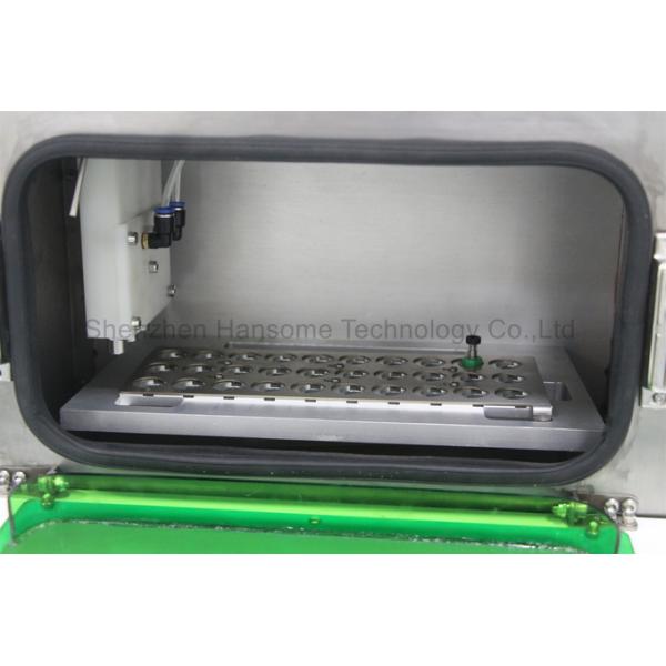 Air Pressure Adjustable Chip Mounter Nozzle Cleaner Light Display With Tray 3