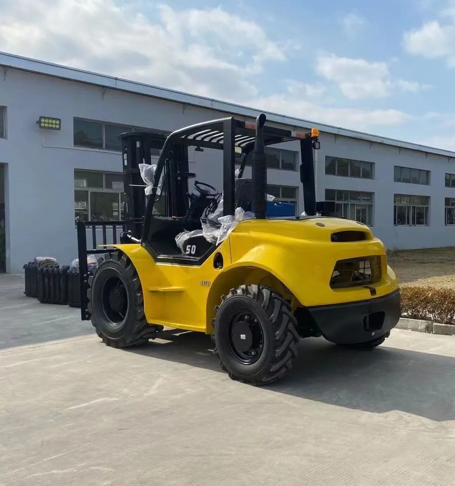 Hangcha 5ton off-Road Rough Terrain Forklift 2WD 4WD