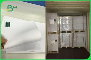 Buy cheap Long Grain Wood Free Uncoated Offset Printing Paper With High Whiteness FSC product