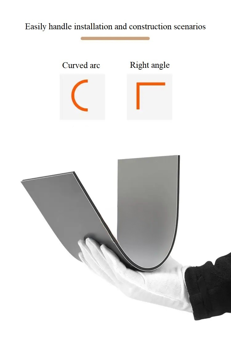 Versatile Aesthetic PE Aluminum Composite Panel 3mm - 6mm Thick Decoration Acp Wall Cladding 1000mm 1500mm