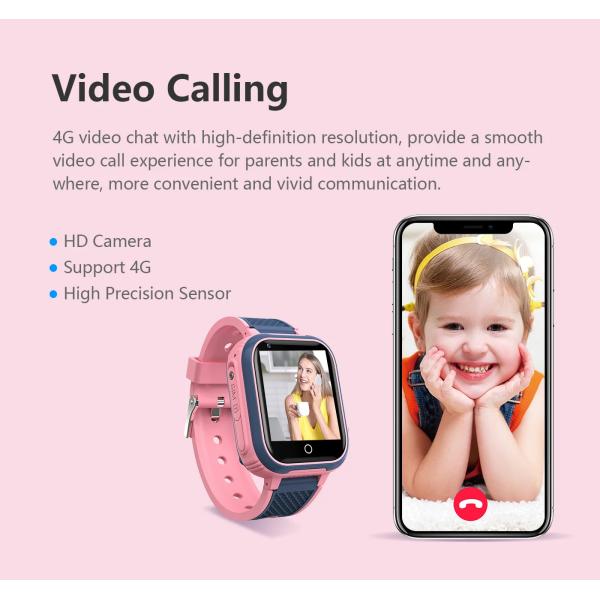 SOS Call Back Monitor Childrens Tracker Watch LT21 4G Step Tracker