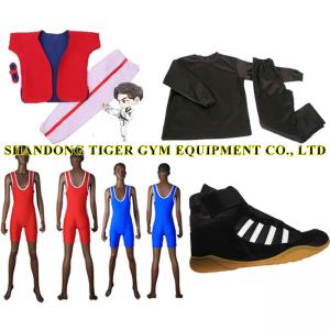 Buy cheap Wrestling Equipment Chinese Wrestling Suit / Wrestling Costume / Weight Control Suit / Wrestling Shoes product