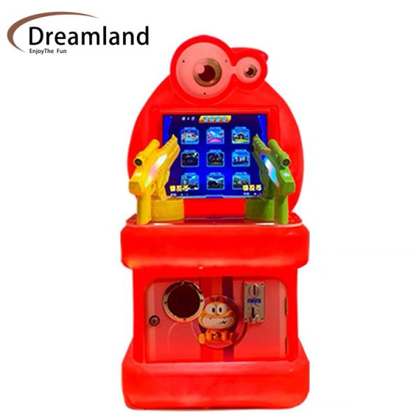 Dreamland 2025 Kids Game Machine close-up of controls