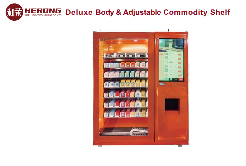China Large Capacity Toy Vending Machine Deluxe Body Adjustable Commodity Shelf on sale
