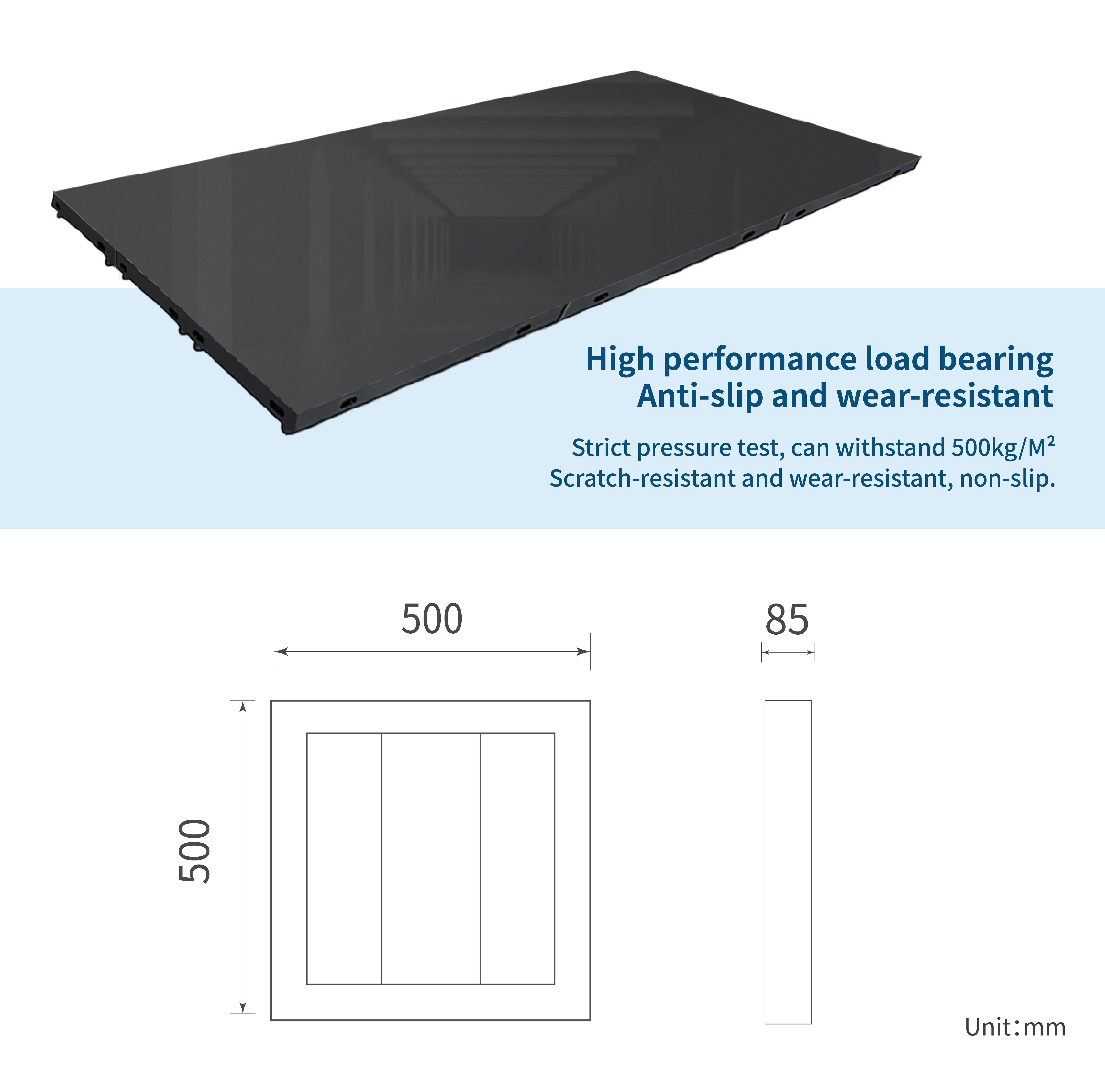 High Quality P3.91 Pixels Floor Tile Screen High Load-Bearing Waterproof And Moisture-Proof Display Panel Party Rental LED Video Dance Floor