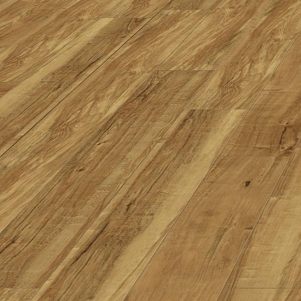 Waterproof Click Vinyl SPC Flooring Plank DIY Rustic Maple Grain With Burl Stone
