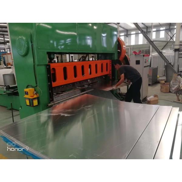 Aluminum 3003 Expanding Wire Mesh 0.5mm Thickness Metal Building Facade Customized