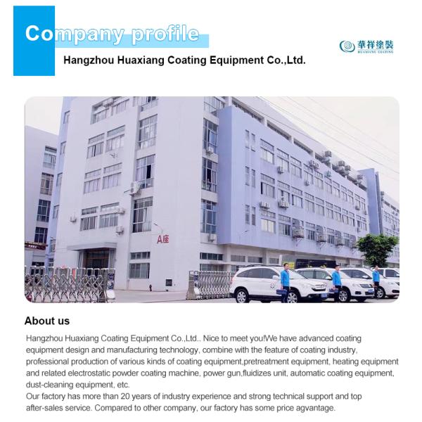 Powder Coating Reciprocating Spraying Machine Automatically Smooth Operation