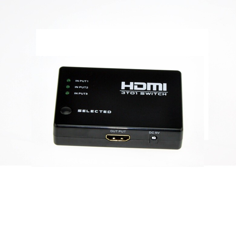 Buy cheap 2.5Gbps 5 Volts 60Hz HDMI 1.3b 3x1 Switcher product
