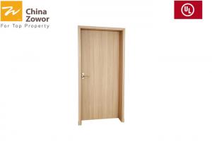 Buy cheap Single Hinged Beech Wood Fire Rated Interior Doors/ Paneled Doors/ Veneer Finish/ Perlite Board Infilling product