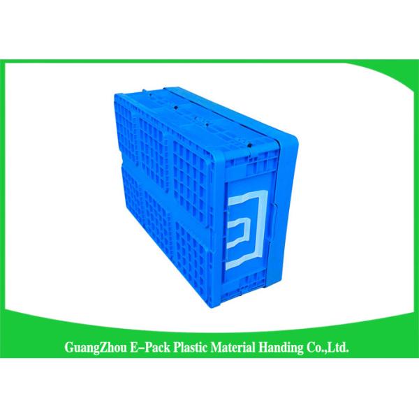 Collapsible Plastic Stackable Containers / Virgin PP foldable plastic crates