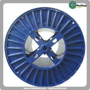 Buy cheap Corrugated steel spool for wire stranding machine electric cable steel cable reels product