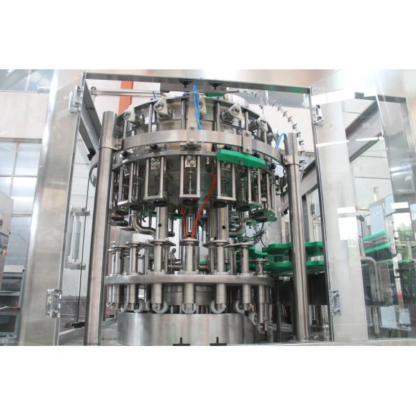 Carbonated Beer Filling Machine 15000BPH Automatic Liquid Filling Line