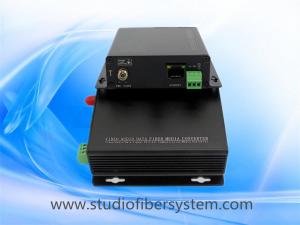 Buy cheap RS485 fiber media converter for 1CH half duplex RS485+1CH 10/100M ethernet over fiber extenders product