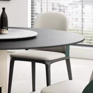Irregular Contemporary Design Ceramic Marble Dining Table