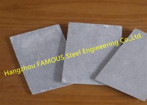 Buy cheap Moisture Proof Grey Fiber Reinforced Cement Board , 3.5mm High Density Fiber Cement Board product