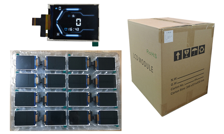 Module Size 54.48x84.71x3.2 mm 3.5 inch TFT LCD Touch Screen with ST7796 Drive IC and 40 Pin Parallel/SPI Interface
