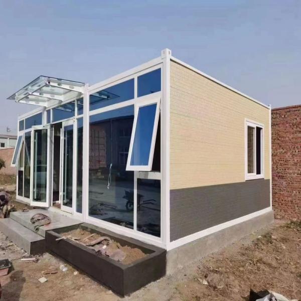 Apple Cabin House Luxury Portable Customized Modular Homes 20ft Prefab Container House