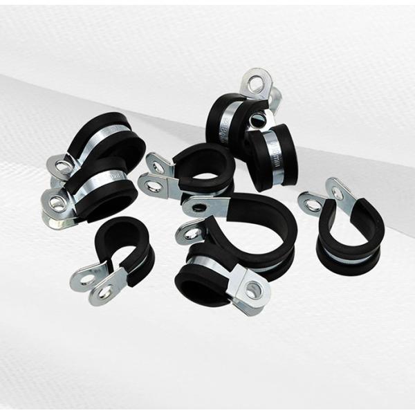 Insulated 3/16 Inch Brake Hose Clips Brake Line Mounting Clamps