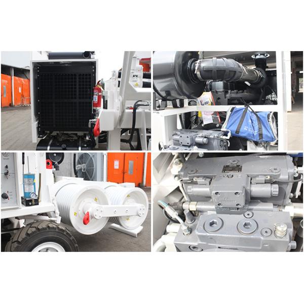 Power Line Stringing Equipment Hydraulic Puller Engine Rated Power 194kw