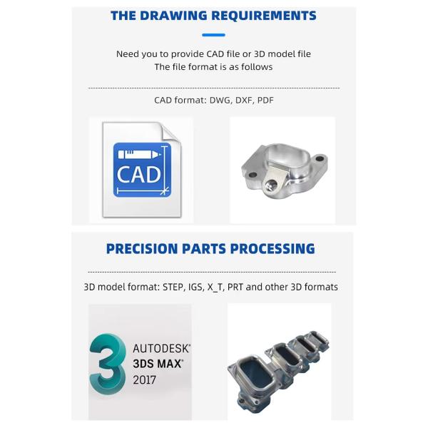 Various CNC machined metal parts