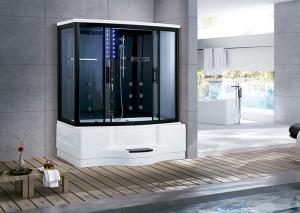 Buy cheap 110V / 220V Bathroom Shower Enclosure , Steam Bath Shower Cabin 1400x1100x2150mm product