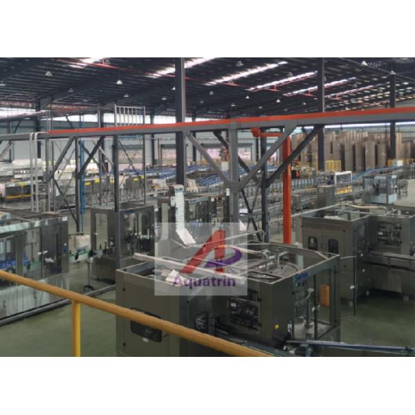 2.2KW 48000BPH Automatic Water Bottle Filling Machine 1.2 Ton /H