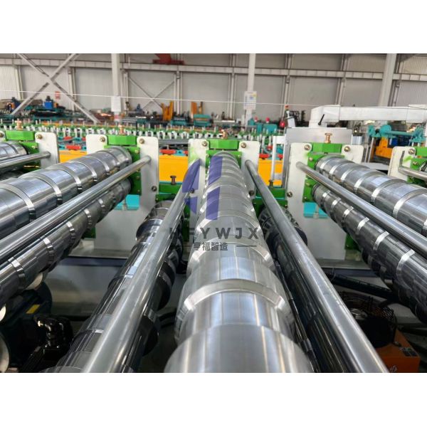 Easy Operate PLC Control System Double Layer Trapezoidal Roll Forming Machine for Roof Panels