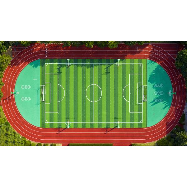 Synthetic Sandwich System Running Track Outdoor Sports Flooring Playground