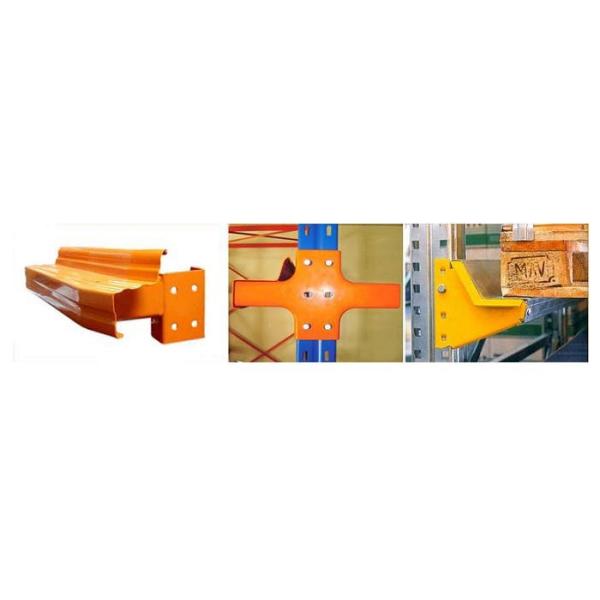 Metal Drive In Pallet Racking Manufacturers 1500kg/Pallet Warehouse Shelving System