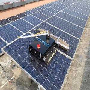 China WLS-7 Solar Cleaning Robot with 1100 Rotating Nylon Brush and 3-4 Hours Working Time on sale