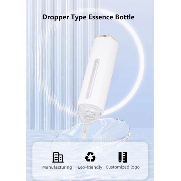 Petg Plastic Push Button Syringe 15ml Essential Oil Dropper Bottle