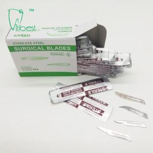 Buy cheap Hygienic Disposable Surgical Blade , Stainless Steel Surgical Blade product