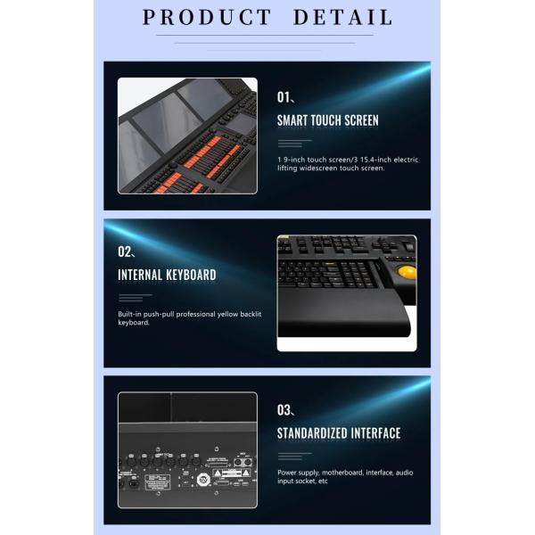 Professional Stage Light Controller Grand Ma2 Dmx 512 Dj Lighting Console
