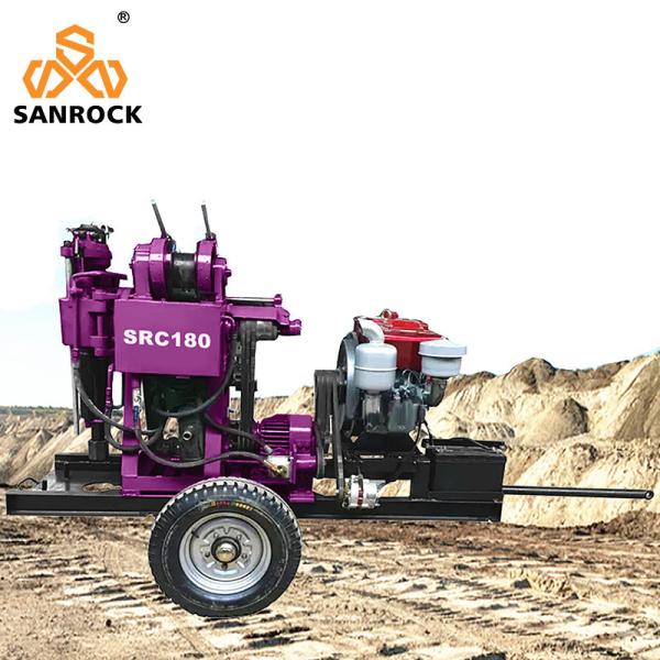 Diamond Core Drill Rig High Quality Mobile Drilling Rig Rock Core Drilling Machine